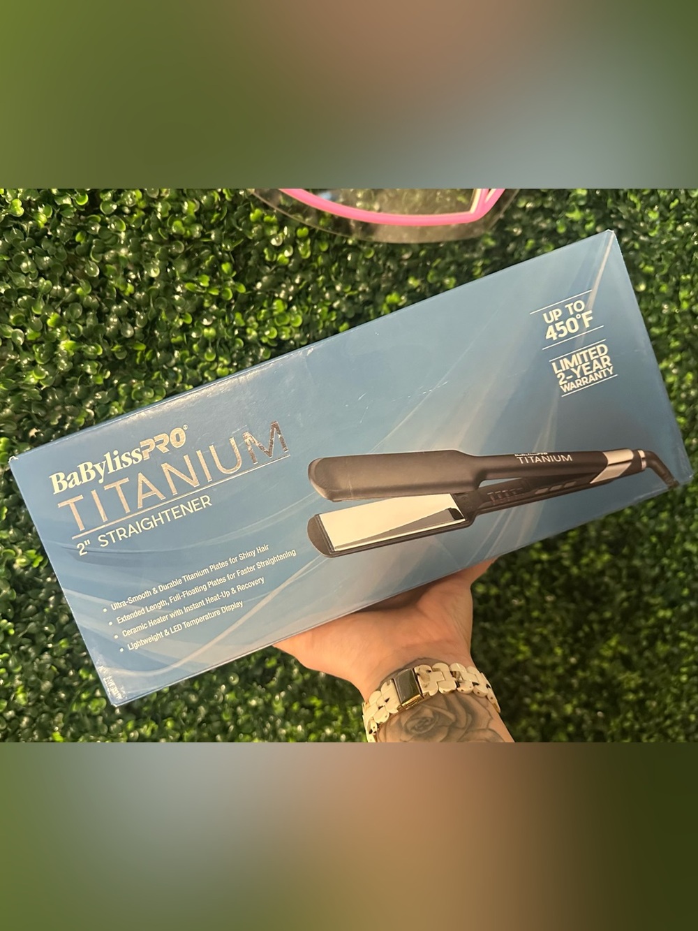 Titanium Hair Straightener - Black